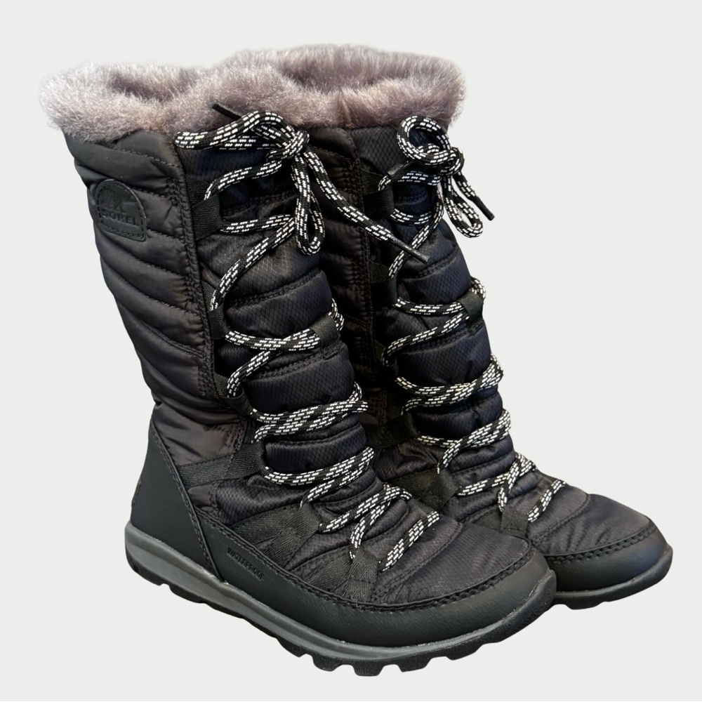 SOREL Boots Whitney Lace Up Youth 4